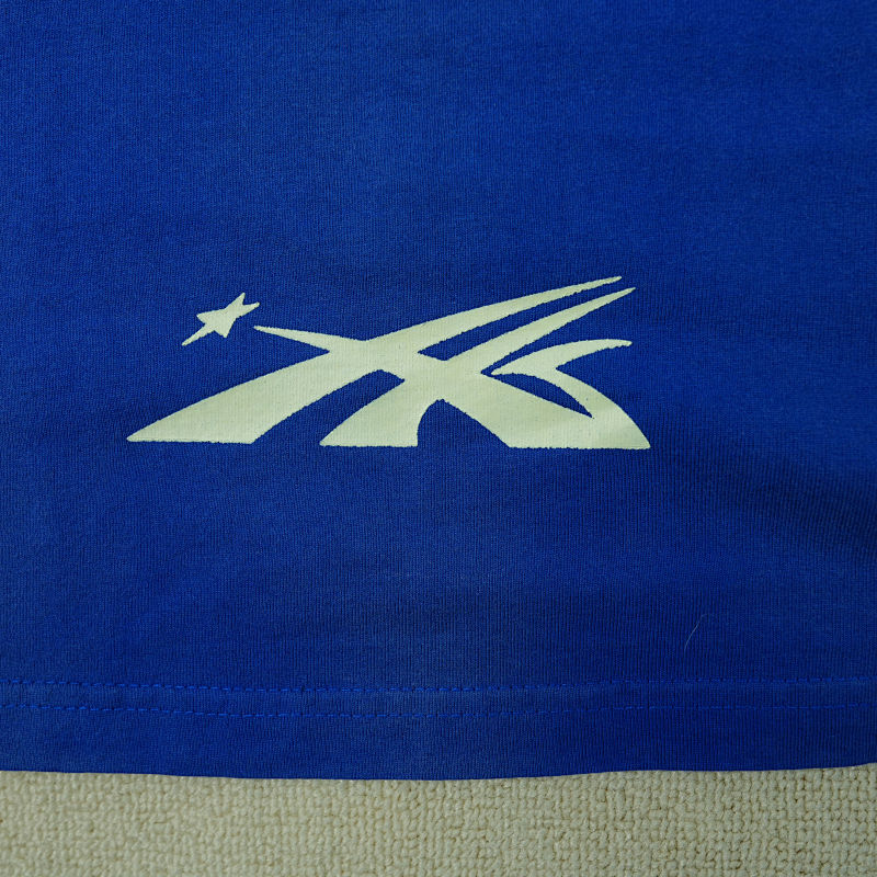 Hellstar Warm Up T-Shirt Blue