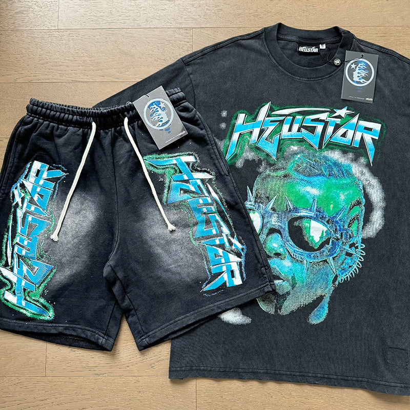 Hellstar Tee & Shorts Set