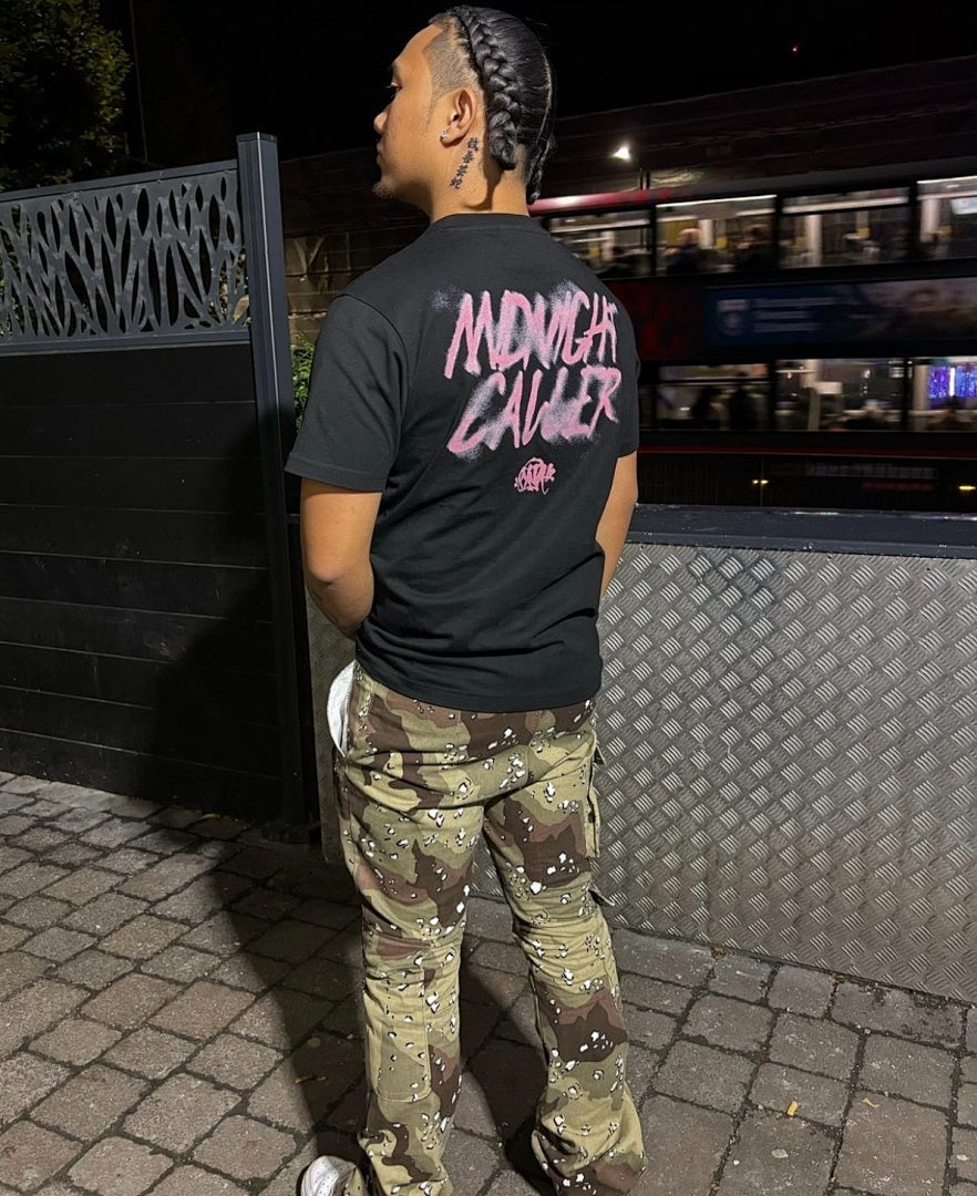 Graphic Tee Black Pink 2