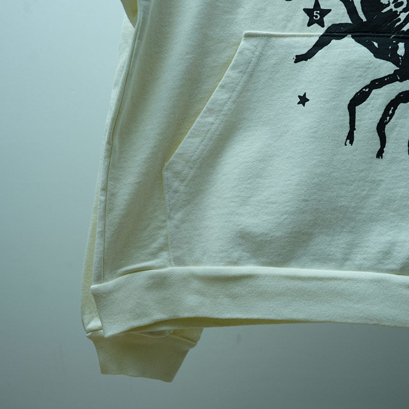 MTS X SP5DER Scorpion Hoodie Cream