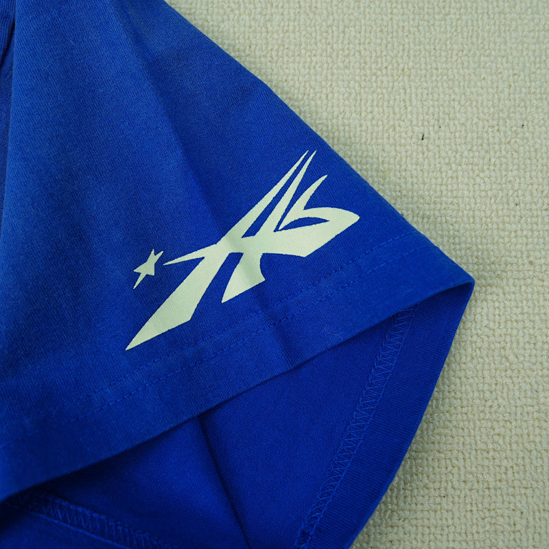 Hellstar Warm Up T-Shirt Blue