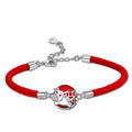 2021 Chinese New Year OX Lucky Coin Red Rope Bracelet