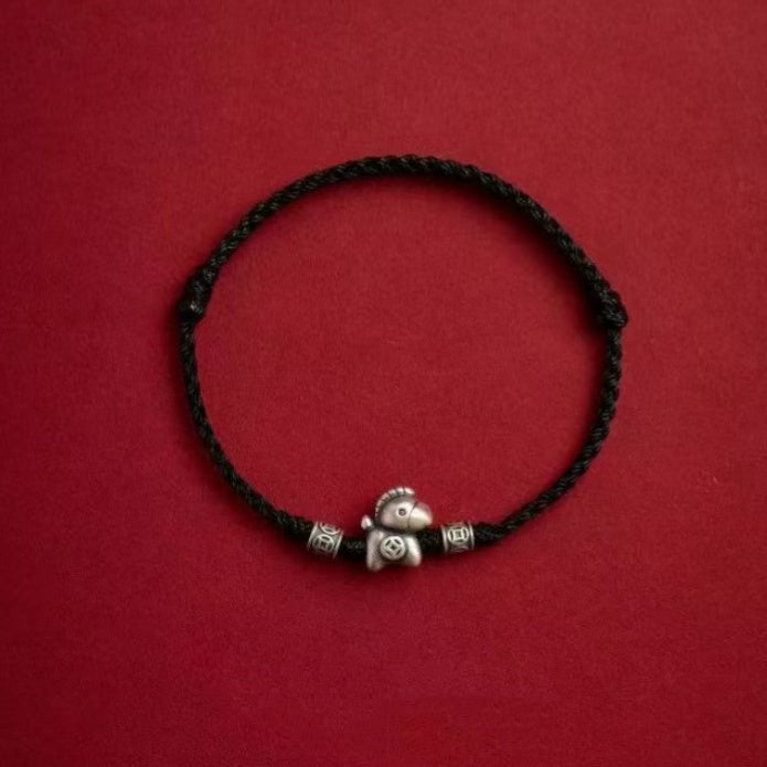 2026 Zodiac Horse Red String Bracelet-Progress & Prosperity