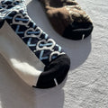 Patterned Graphic Print No-Show Low Cut Socks Set