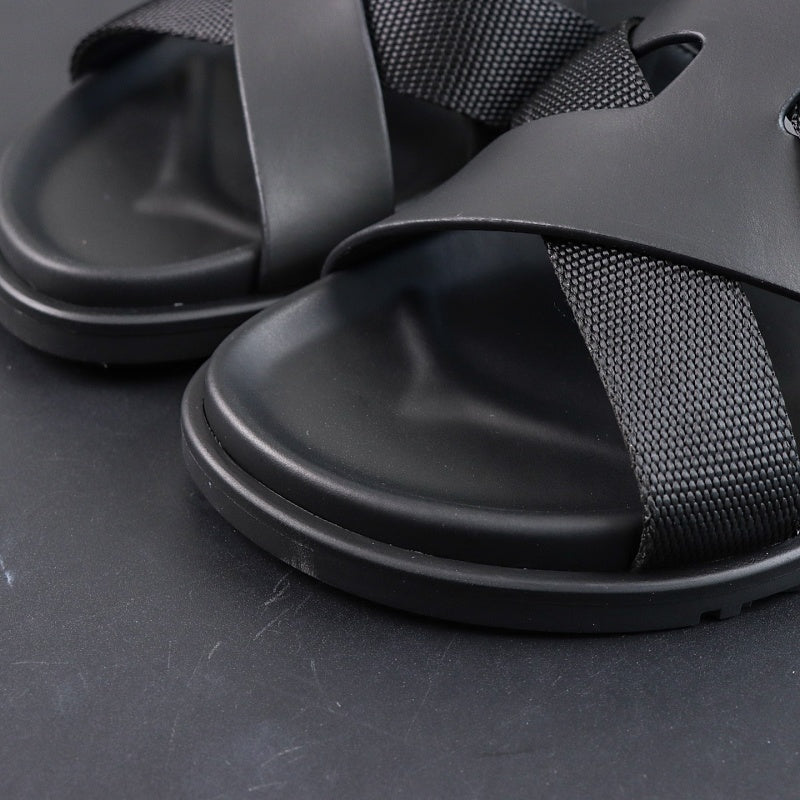 Hermes Izmir Sandal - Noir/Black