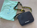 Off-White Crossbody Bag with Dust Bag - Black