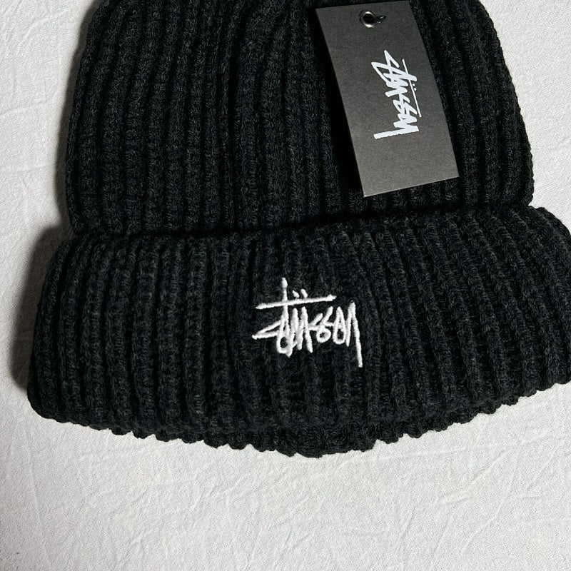 Stüssy Beanies - Navy/Black