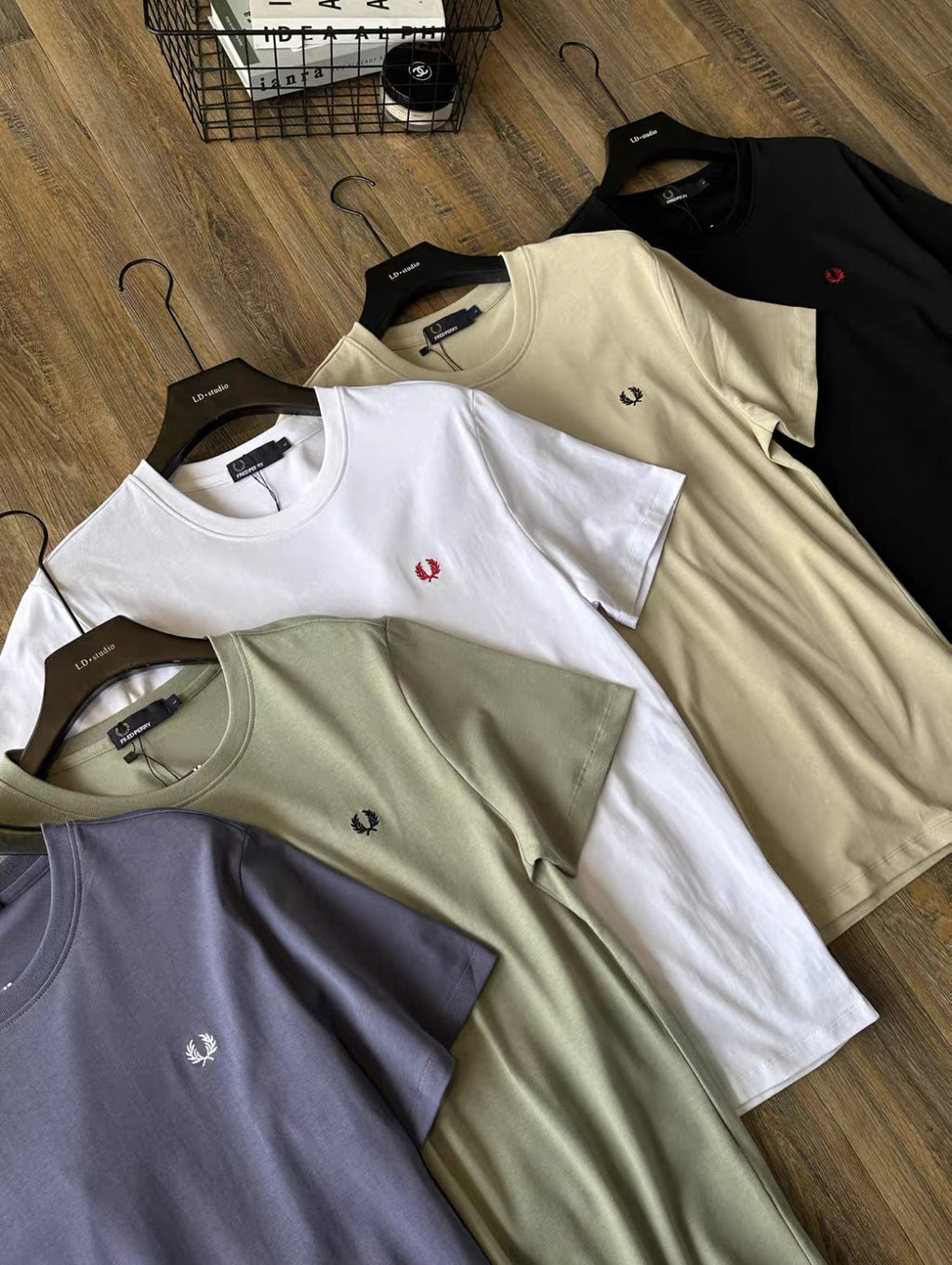 Fred P Embroidered Logo Tee