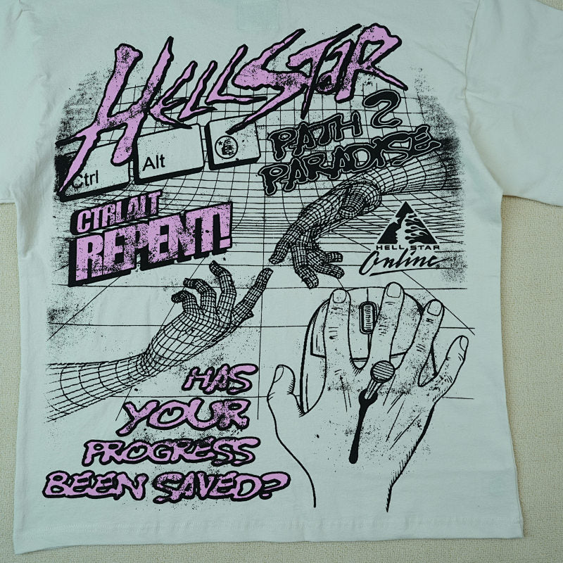 Hellstar Online T-Shirt White
