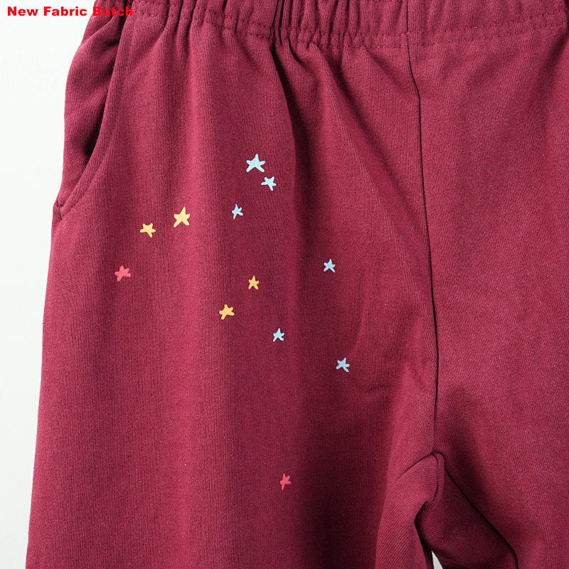 Sp5Der Logo Sweatpant Maroon