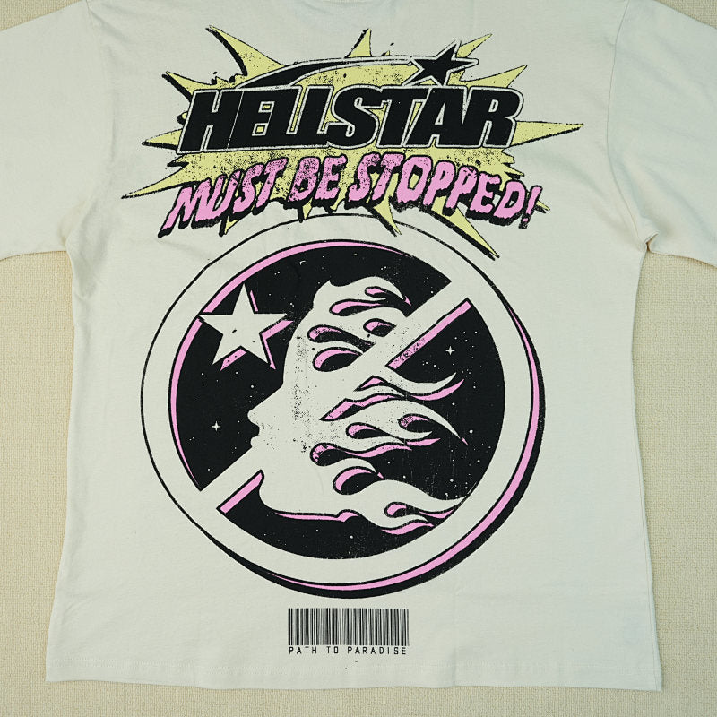 Hellstar Breaking News T-Shirt White