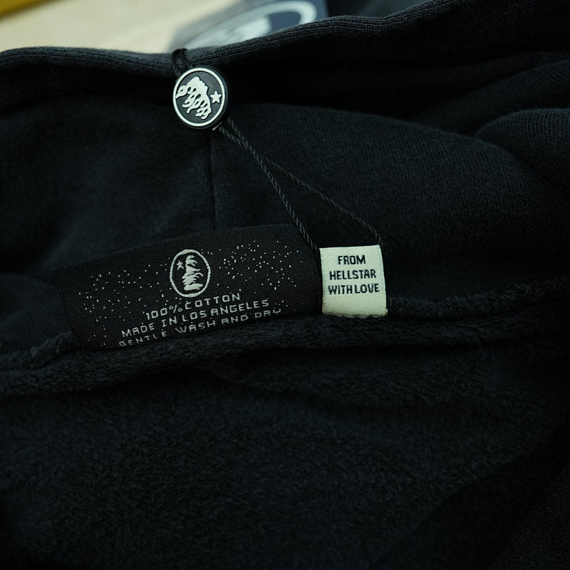Hellstar No Guts No Glory Hoodie Black