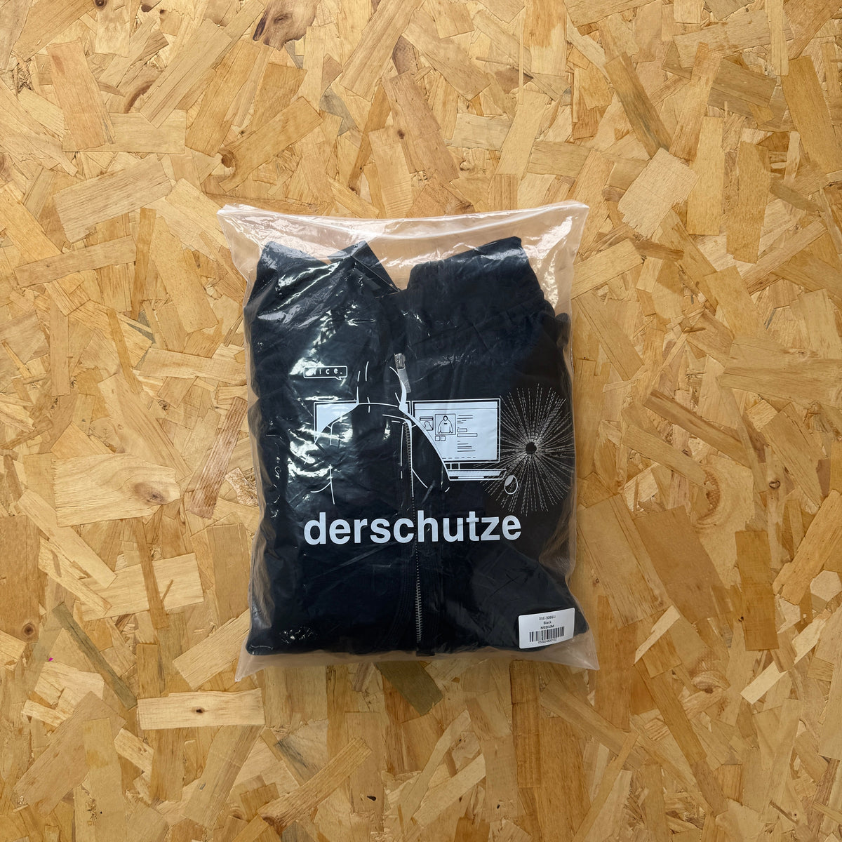 Derschutze Awakening V2 Zip Up - Black