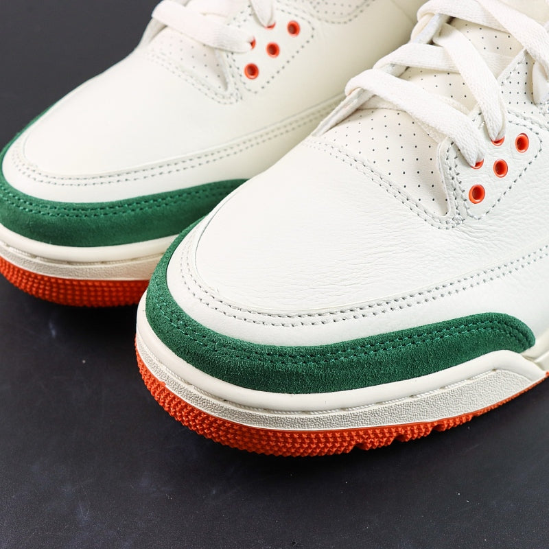 Nike Air Jordan 3 Retro - Lucky Green/Orange