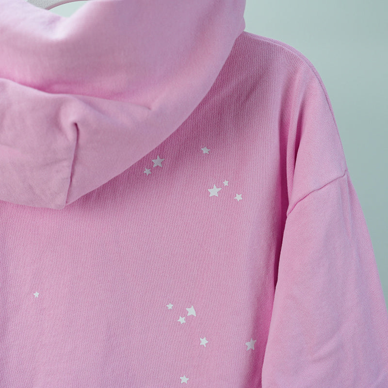 Sp5der Atlanta Hoodie Pink