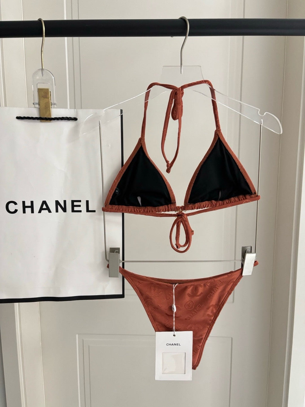 Logo Triangle Bikini Set