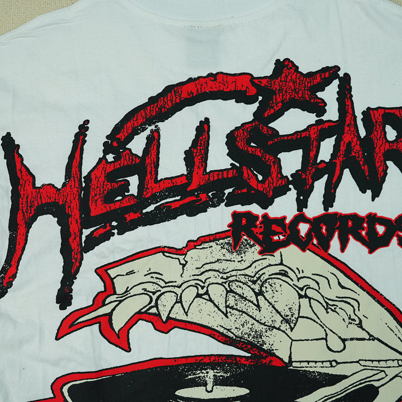 Hellstar White Studios Records Long Sleeve