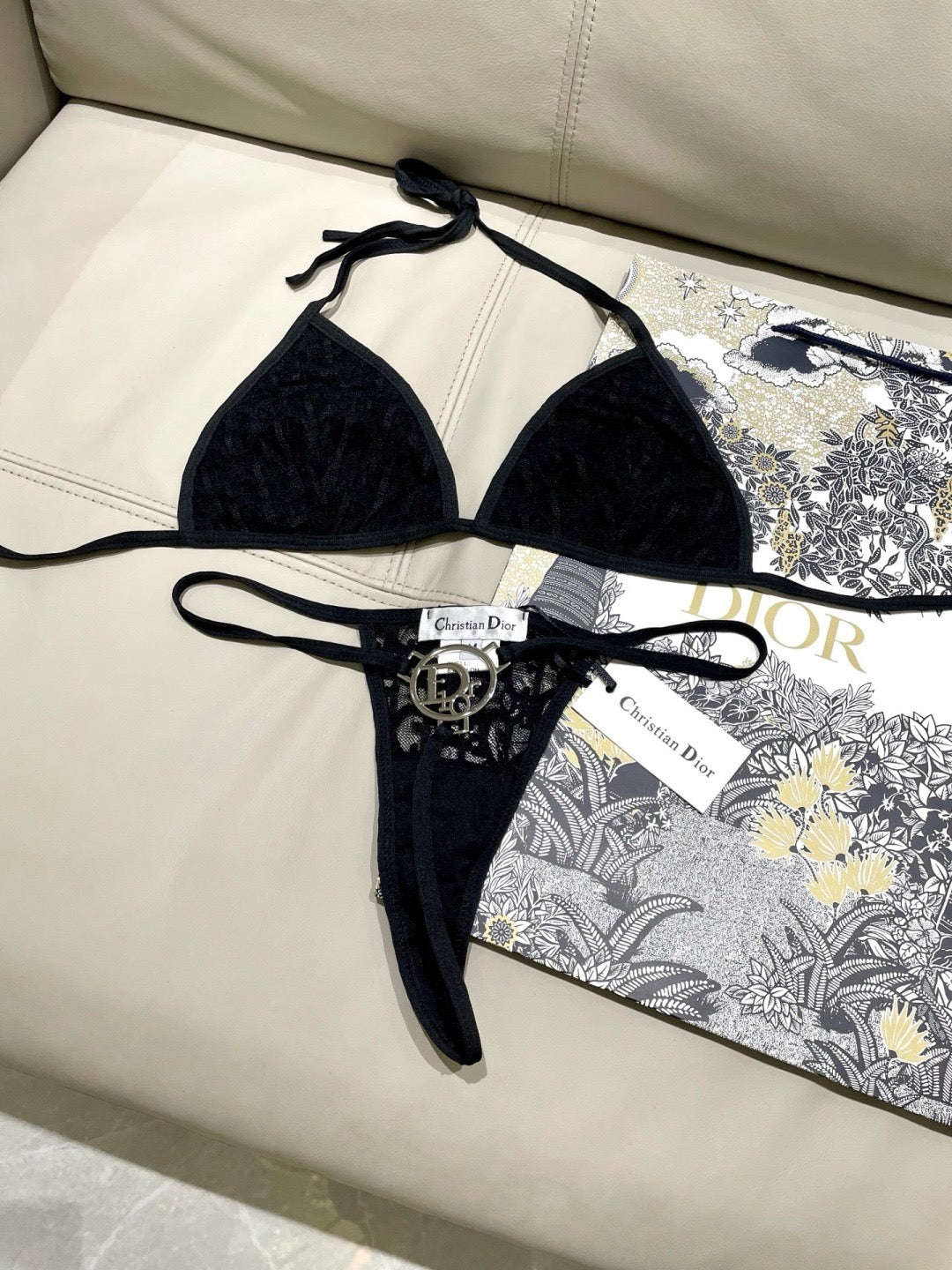 Monogram Bikini Set