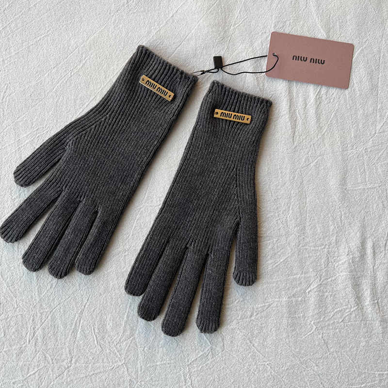 Knit Winter Gloves Five Color Set