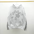 Sp5Der Rhinestone Beluga Hoodie Heather Grey