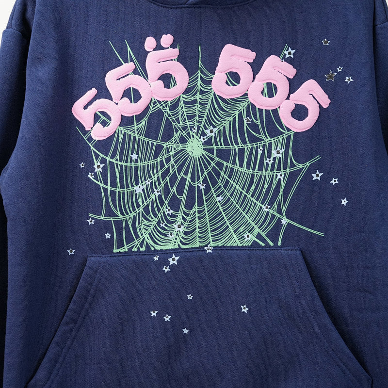Sp5Der Worldwide Red Angel Number 555 Navy