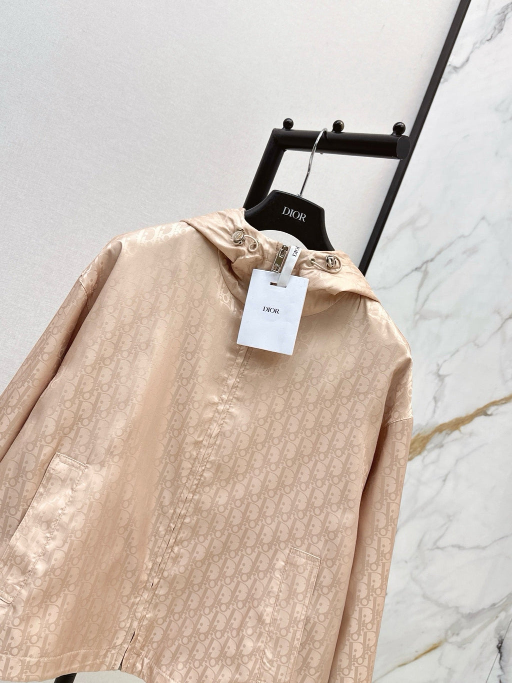 Jacquard Hooded Jacket