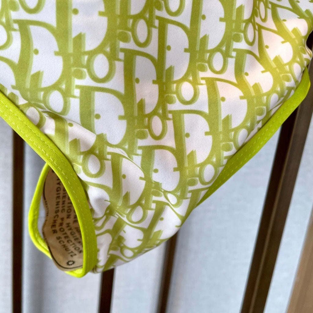 Oblique One-Piece Swimsuit