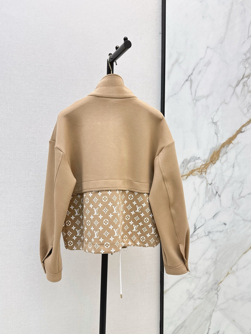 26S Monogram Accent Zip-Up Jacket
