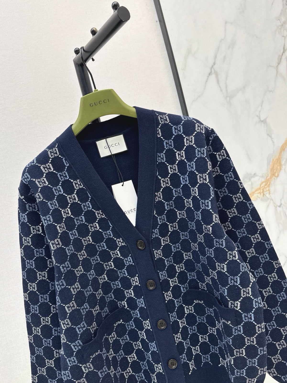 Jacquard Cardigan