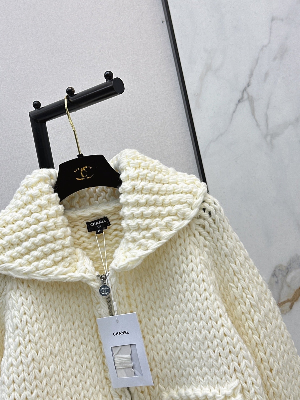 26S Knit Zipped Cardigan