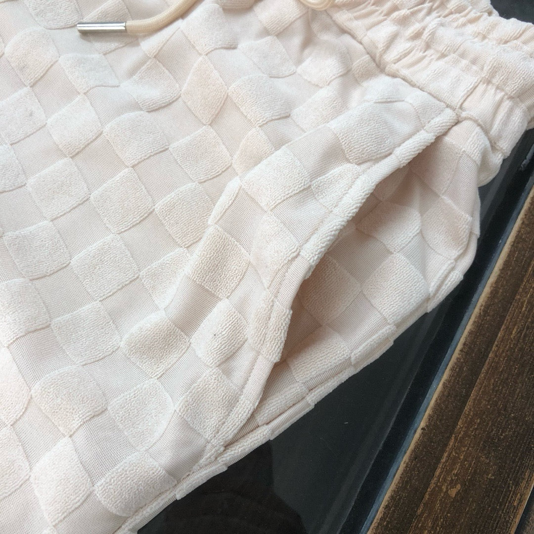 Monogram Embossed Shorts