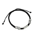 999 Silver Double Pixiu Six True Words Bracelet-Traditional Good Fortune Symbol