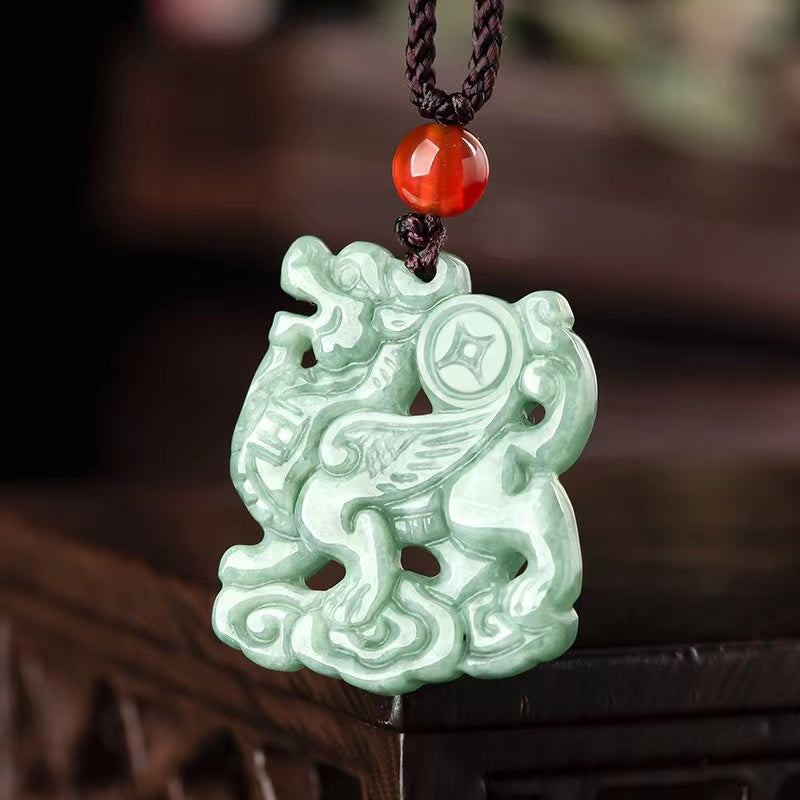 Kirin Jade Pendant-Protection and Longevity