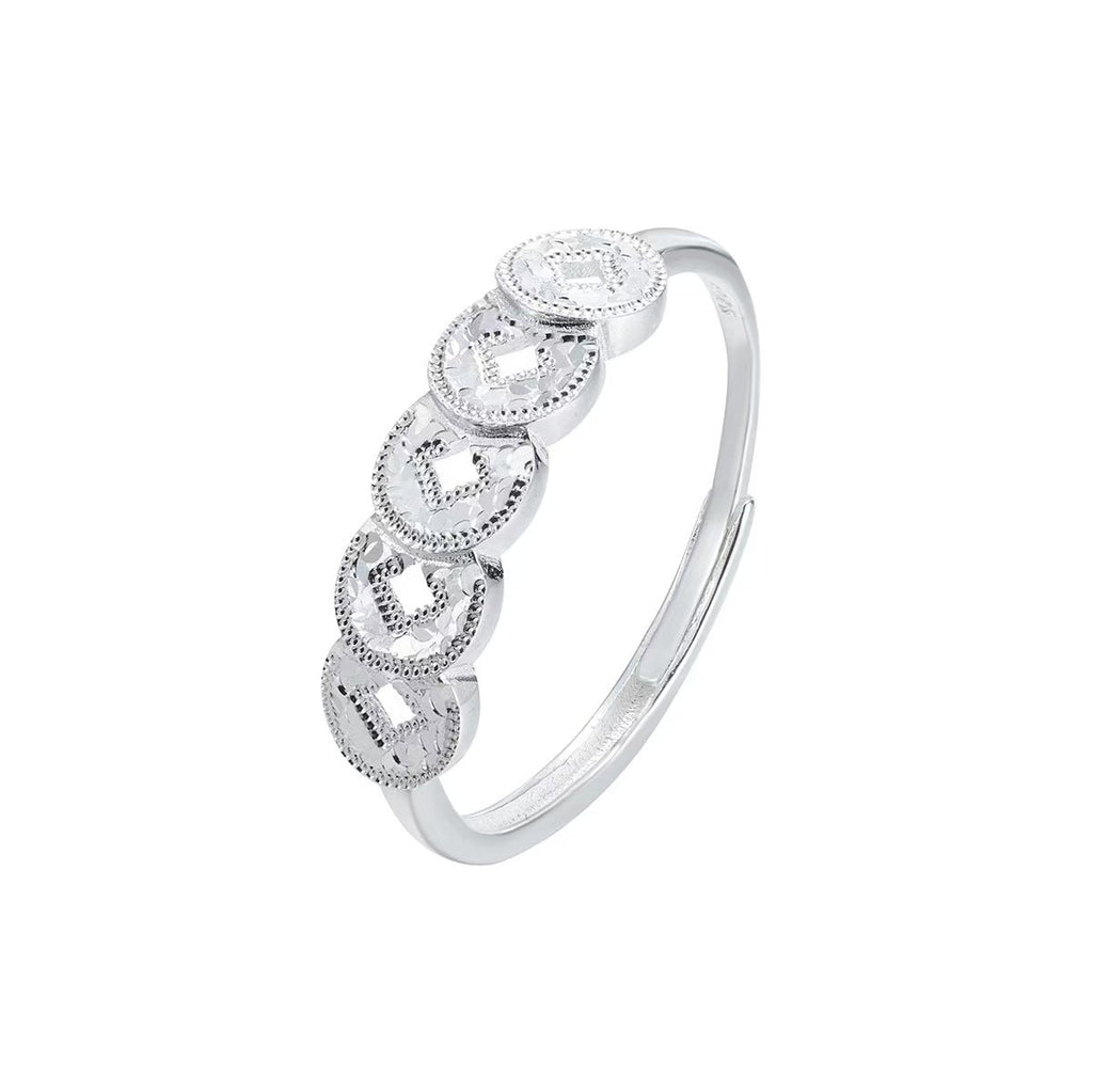 Five Emperor Coin Golden Ring–Prosperity & Protection