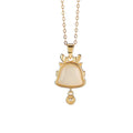 Wealth Coin Dragon Necklace-Fortune Prosperity