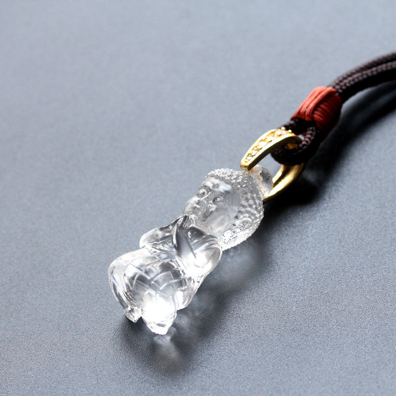 Little Buddha Child Liuli Pendant¨CThe Joyful Awakening