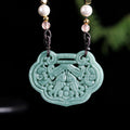 Abundant Fortune Koi Jade Pendant ¨C Prosperity. Harmony & Continuous Wealth