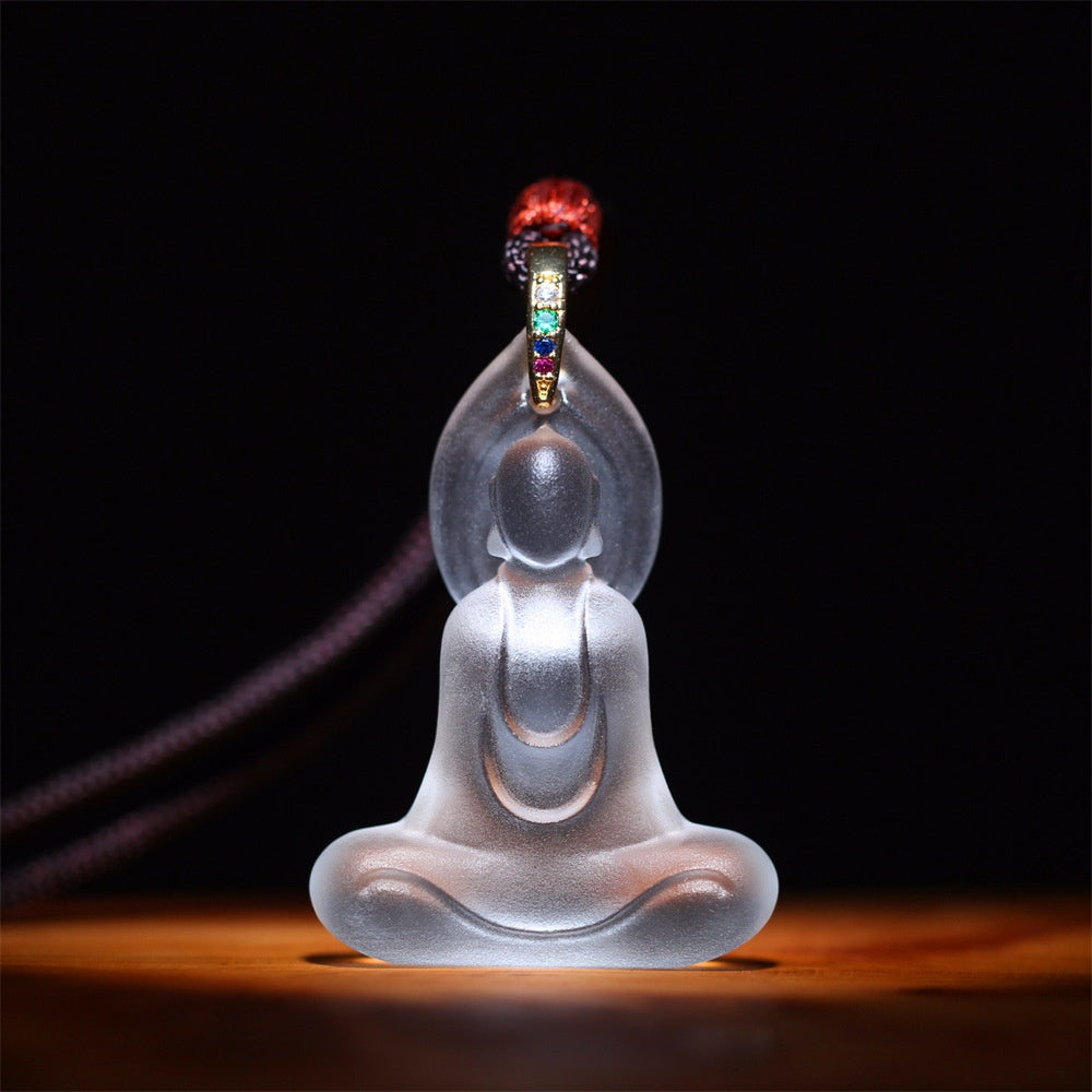 Formless Buddha Glaze Pendant–Peace. Protection & New Beginnings