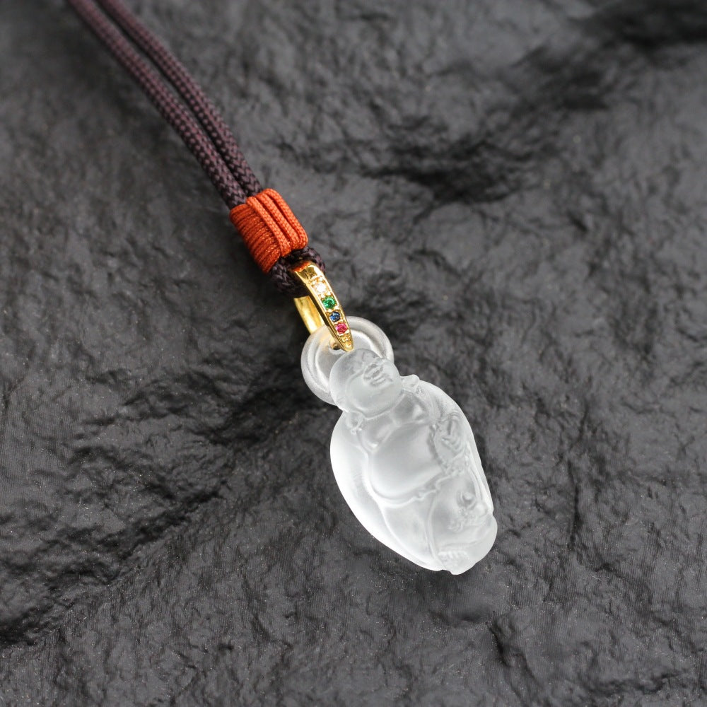 Maitreya Liuli Pendant-Joy Contentment & Inner Abundance