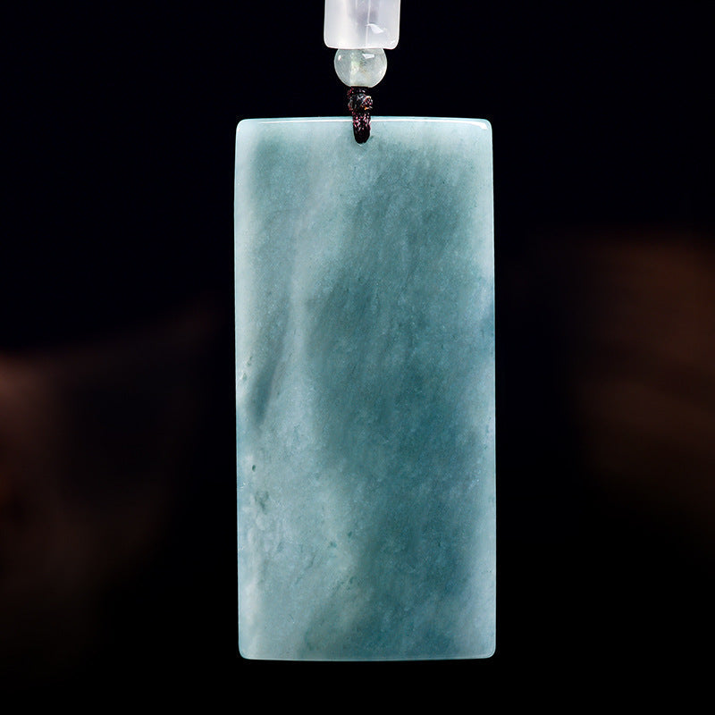 Path of Mindful Compassion Pindapata Buddha Jade Pendant