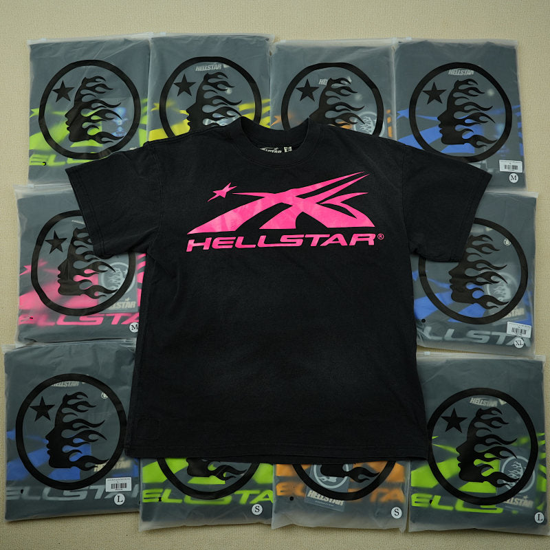 Hellstar Sport Logo T-Shirt Black