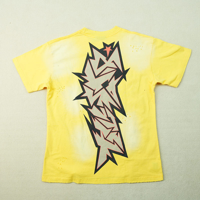 Hellstar Sample Cracked Print T-Shirt