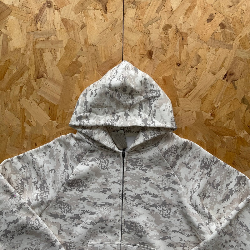 Mertra Hoodie - Grey/White