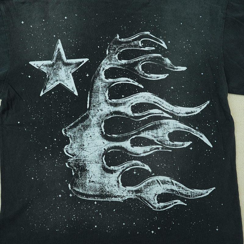 Hellstar Chrome Logo T-Shirt Black