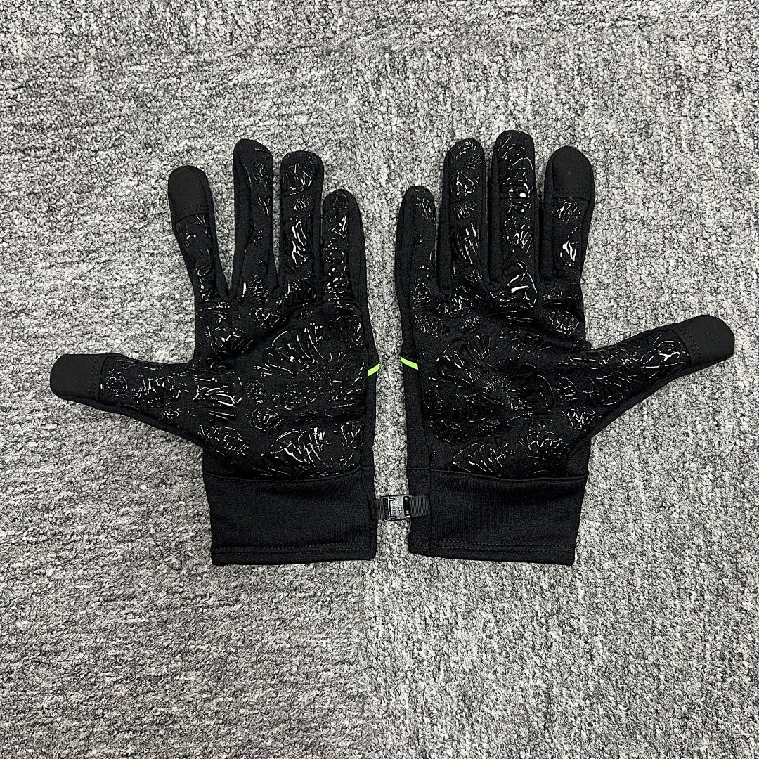 Gloves Black Green