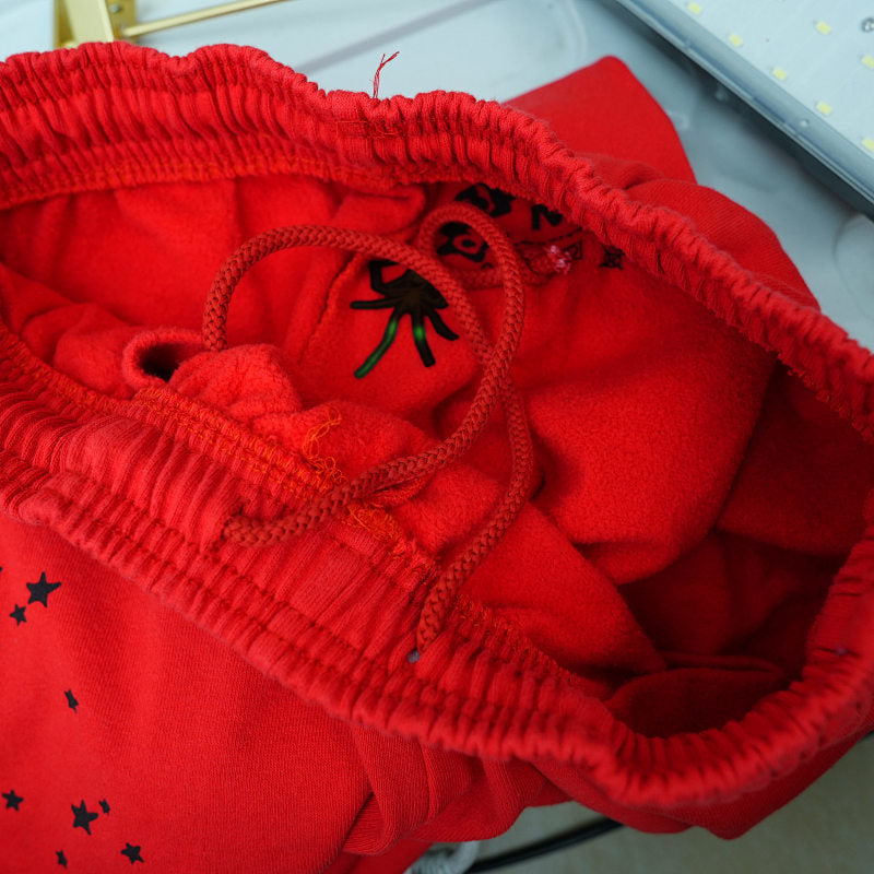 Sp5der P*NK V2 Sweatpant Red
