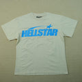 Hellstar Classic T-Shirt (Regular Print) White/Blue