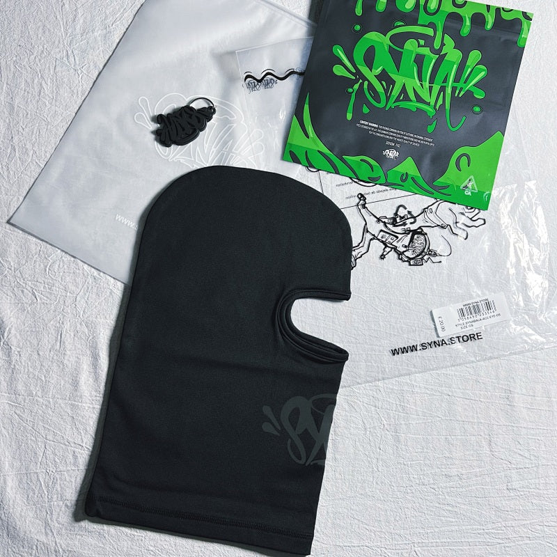 Syna World Balaclavas - Black/White/Green