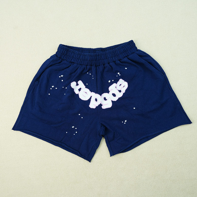 Sp5Der 0G Web Logo Sweat Short Navy