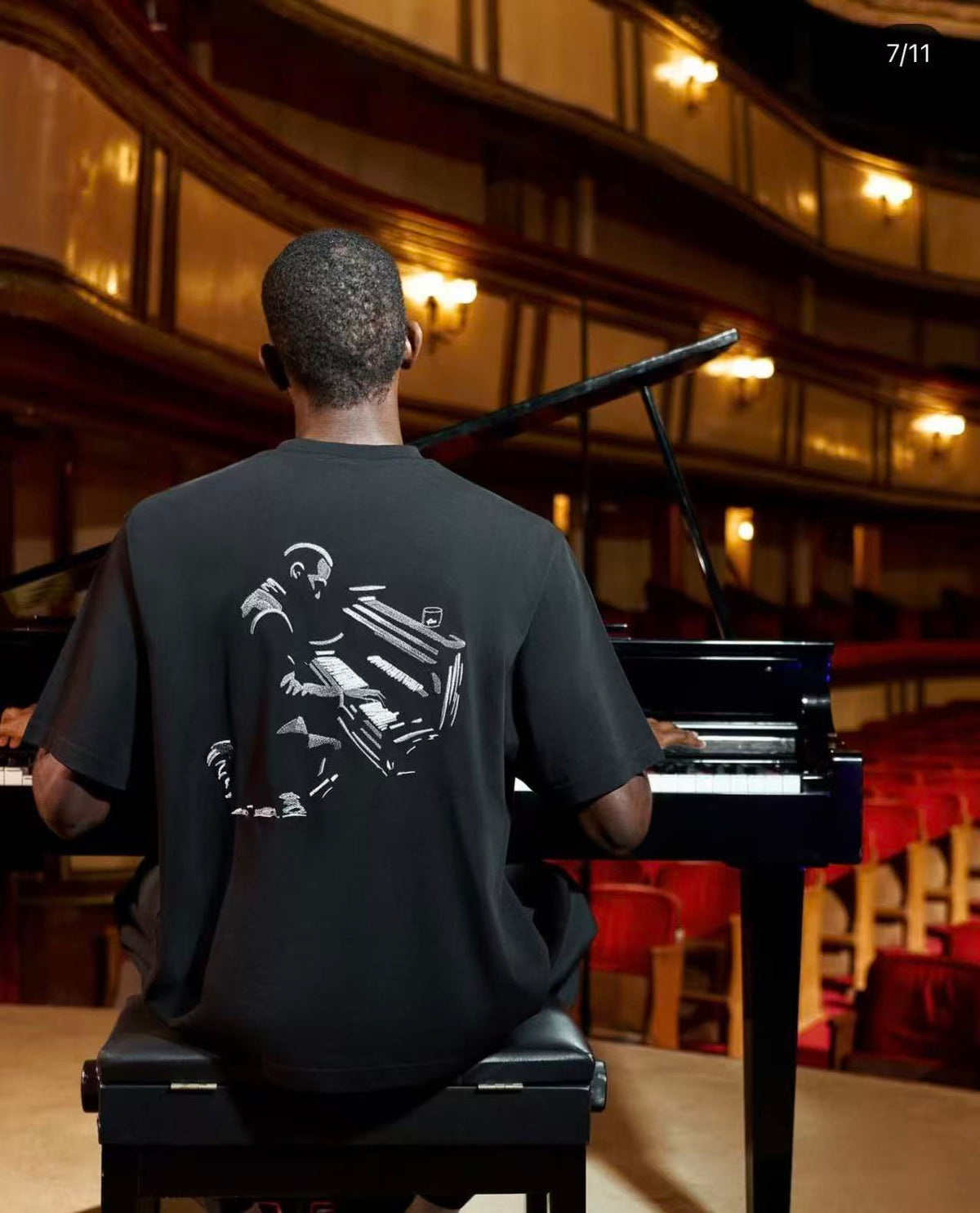 Derschutze Jazz V2 T-Shirt - Black
